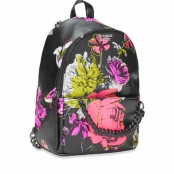victoria\'s secret bombshell wildflower backpack purse